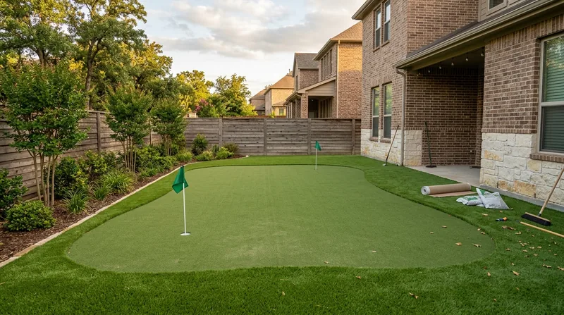 Putting Green Installation Arlington